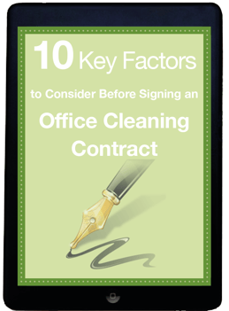 Consider Before Signing An Office Cleaning Contract