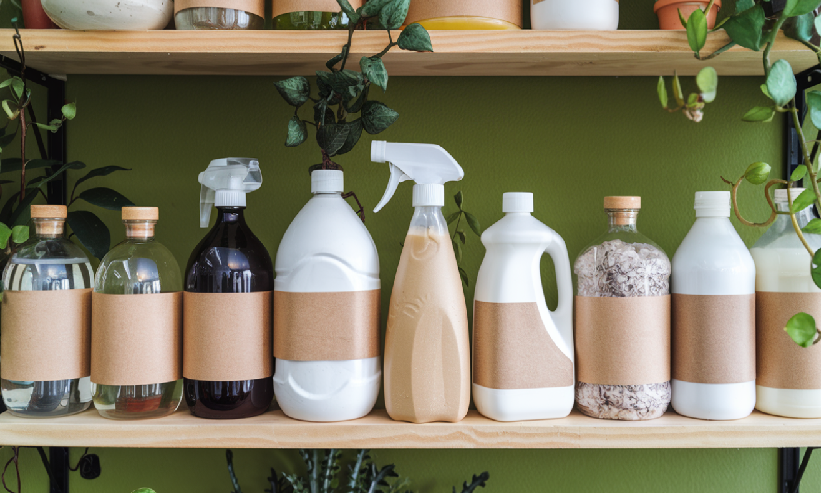 eco-friendly cleaning containers