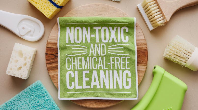 non-toxic and chemical-free cleaning